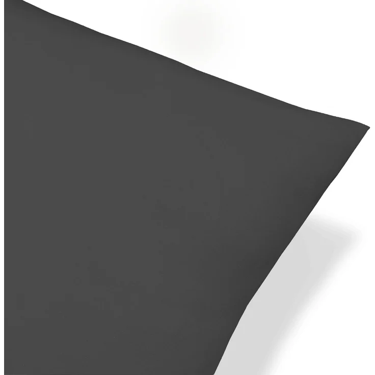 biberna Feinjersey-Kissenbezug, 2-teilig, titanium, 40x80 cm – Bild 2