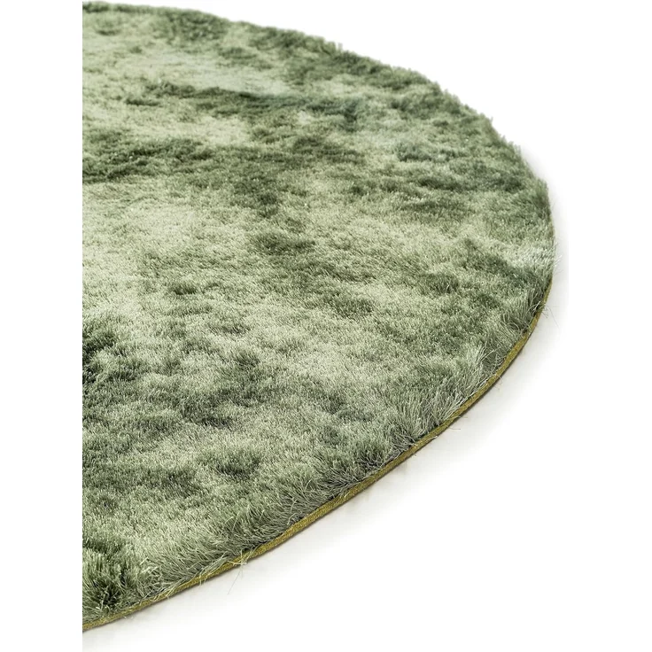 benuta Teppich Whisper, rund, Höhe: 31 mm, Hochflorteppich Wohnzimmer, Schlafzimmer, Esszimmer, Flur, Weich – Bild 5
