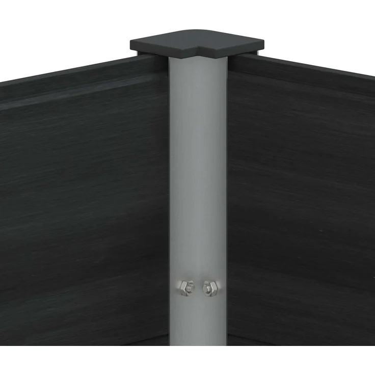 vidaXL Hochbeet Schwarz 250 x 100 x 54 cm 42038990 – Bild 5