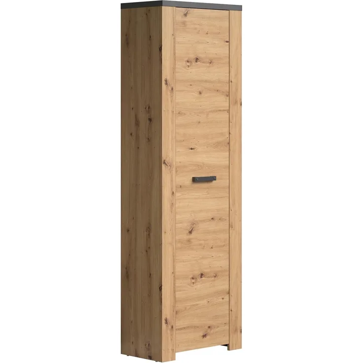 Garderobenschrank Franka / Follow, Holzwerkstoff, Holzfarben, 62 x 199 x 35 cm