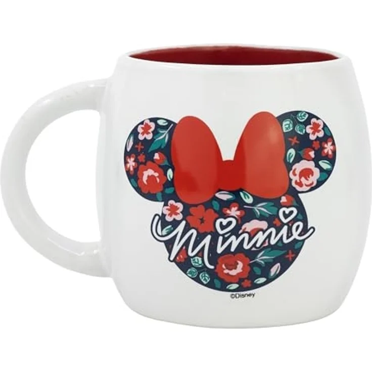 Tasse "Globe" mit Minnie Mouse Motiv 380 ml aus Keramik 13oz – Bild 2