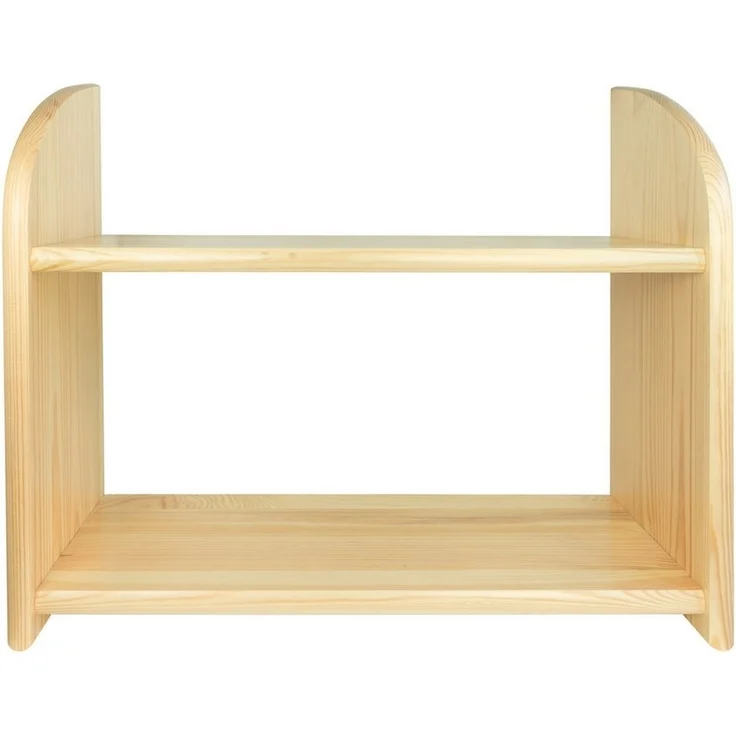 Prima-Online Wandregal Wandregal Hängeregal Bücherregal 2 Etage Kiefer Regal 60, 90 cm – Bild 2
