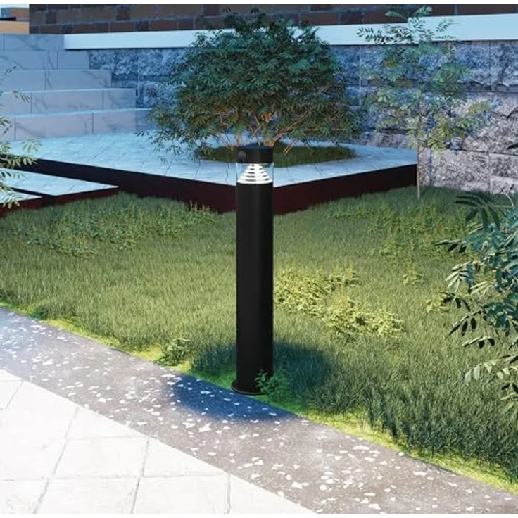 LED Solar Wegeleuchte "SWL-AS50" IP44, warmweiß 3000K, PIR Sensor, 50cm – Bild 3