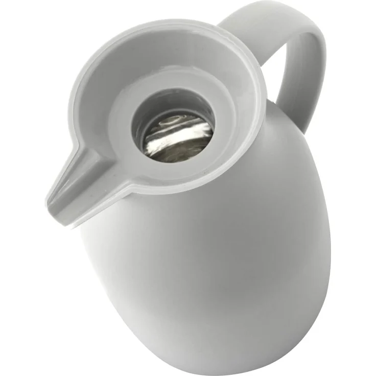 dobman exclusive 401724 Thermokanne Isolierkanne Kaffeekanne Warmhaltekanne 1L. Pearl – Bild 4