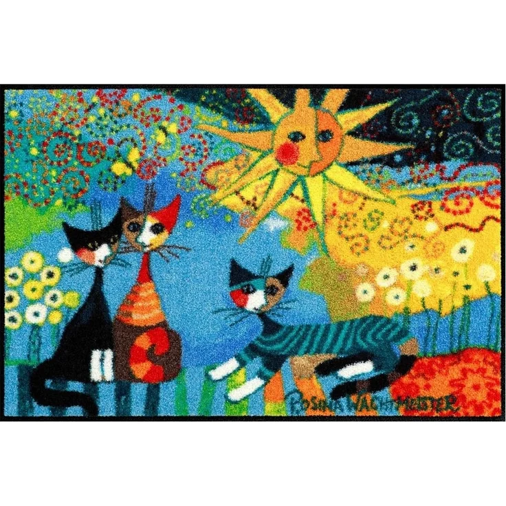 Salonloewe Fußmatte Rosina Wachtmeister Fußmatte La Dolce Vita 50x75 cm waschbar,, Eingangsmatte normal, Höhe: 500 mm – Bild 5