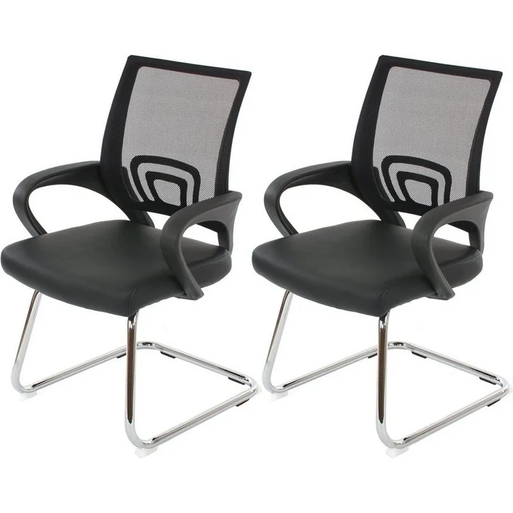 MCW 4-Fußstuhl Afragola-2 (Set, 2 St), 2er-Set, Ergonomisch geformte Rückenlehne, Leicht abwaschbar – Bild 2