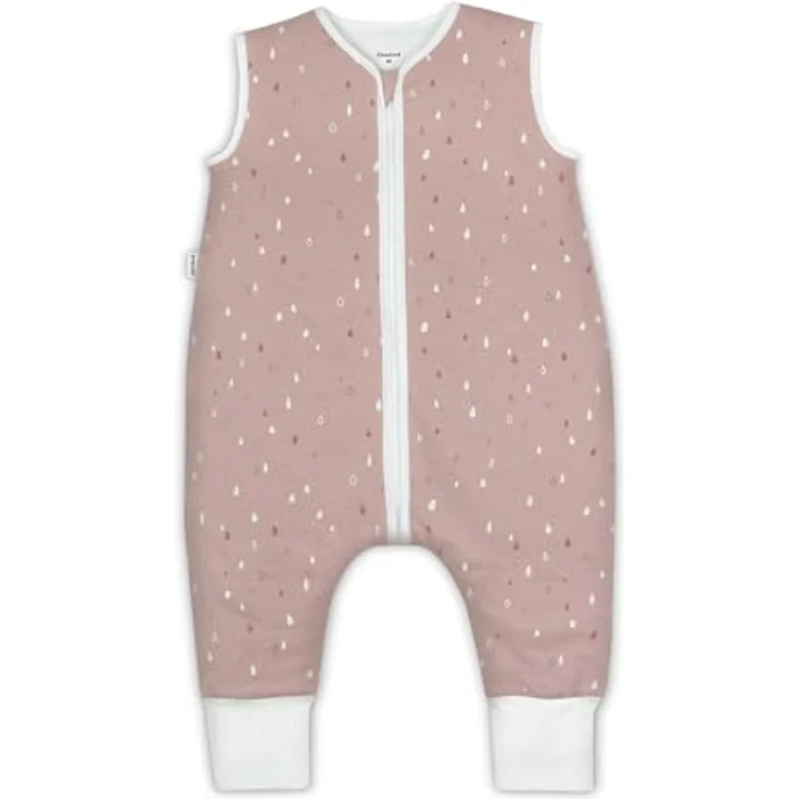 Ehrenkind Babyschlafsack Sommer Schlafsack mit Füßen, Bio-Baumwolle, 1 TOG (Standard by OEKO-TEX, 100% Bio-Baumwolle, Sommerschlafsack mit Beinen, 1.0 TOG), Schlafsack Baby, Baby Schlafsack – Bild 2