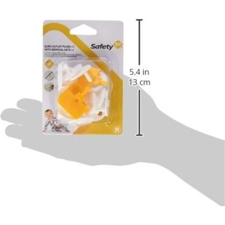Safety 1st Steckdosenschutz mit Schlüssel 12 Stück – Bild 4