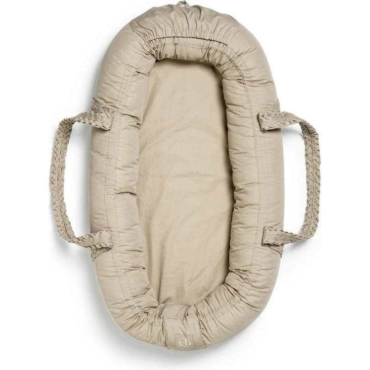 Elodie Bettnestchen Elodie Babynestchen tragbar - Tender Taupe, (1-tlg, Tragbar mit stabilem Boden - Hochwertige Verarbeitung - Haltbar), tragbar mit stabilem Boden – Bild 1