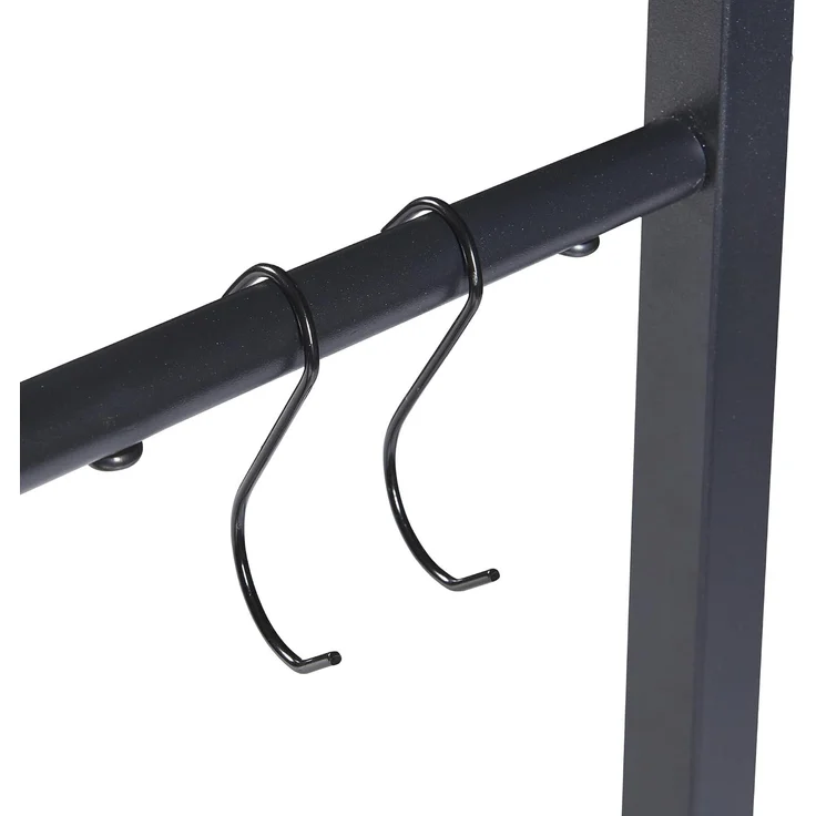 Kaminholzregal Kasan verstellbar H100-150xB40-65xT25cm [en. casa] – Bild 5