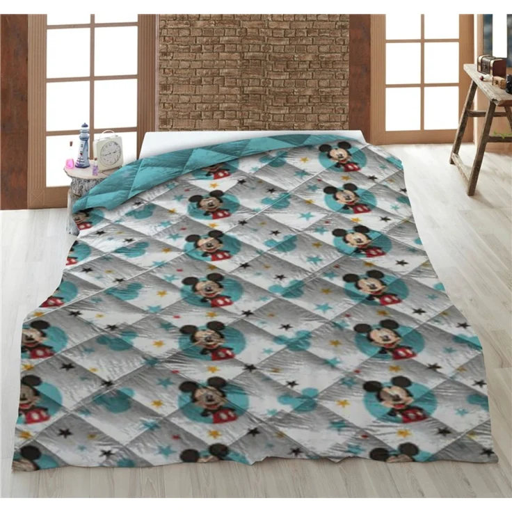 Disney Mickey Mouse Bettdeckenbezug 140 × 200 cm Schlafzimmer und Kinderzimmer – Bild 3