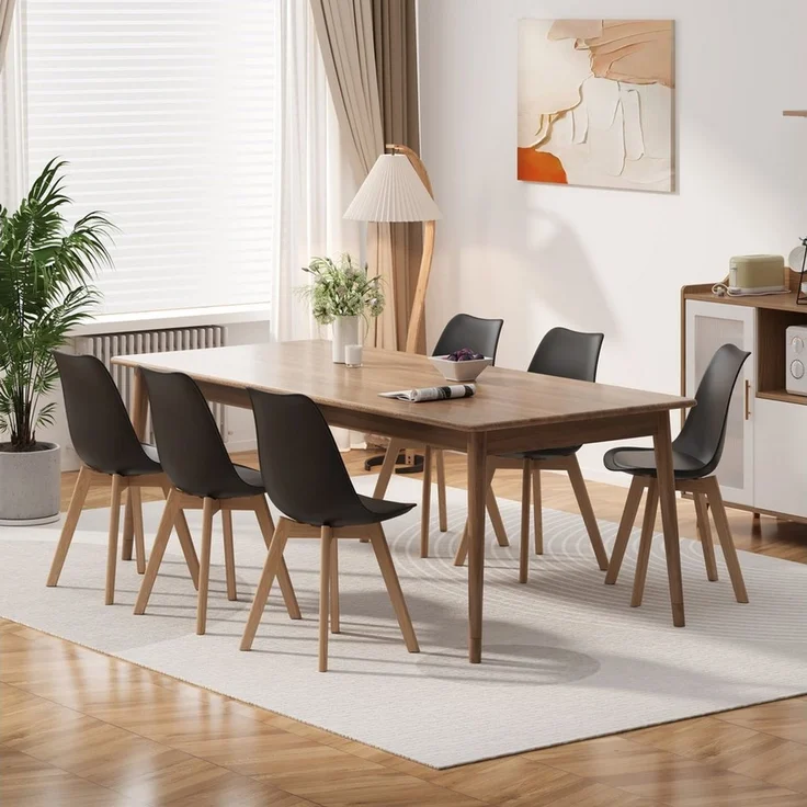 Bealife Esszimmerstuhl Stuhl-Set (wahlweise mit 2, 4 oder 6 Stühlen),Polsterstühle (6 St) – Bild 3