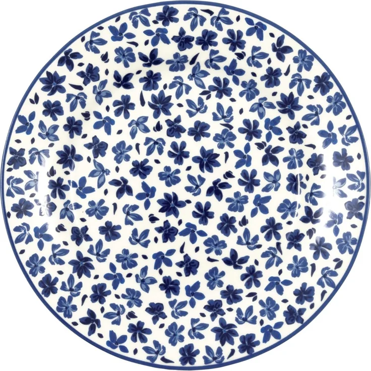 Greengate Frühstücksteller Dahla White (20,5cm) STWPLADHL0106 – Bild 1