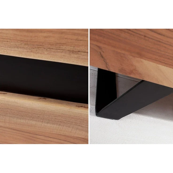 riess-ambiente Sideboard AMAZONAS 150cm natur, Massivholz · Anrichte · Baumkante · Akazie · Kommode · Wohnzimmer – Bild 8