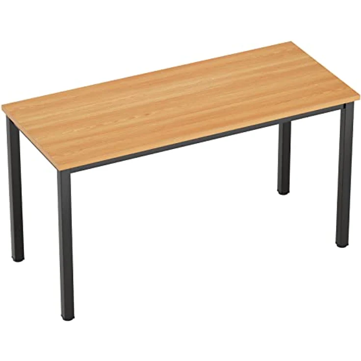 SogesHome Schreibtisch Computertisch 100 x 60 x 75 cm PC Schreibtisch Büro Schreibtisch Workstation für Home Office zu Hause Schreibtisch, Esstisch Konferenztisch AC3BB-100-SH – Bild 8