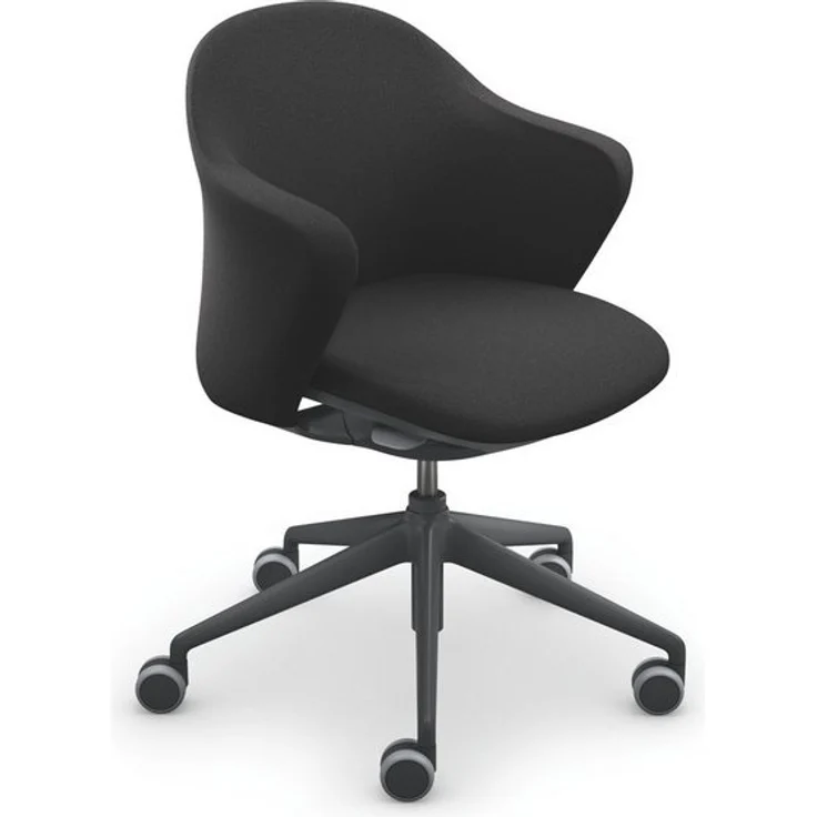sedus Bürostuhl se:flair wohnlicher Home-Office Drehstuhl, mit integrierter Lordosenstütze und Sitztiefenfederung – Bild 4