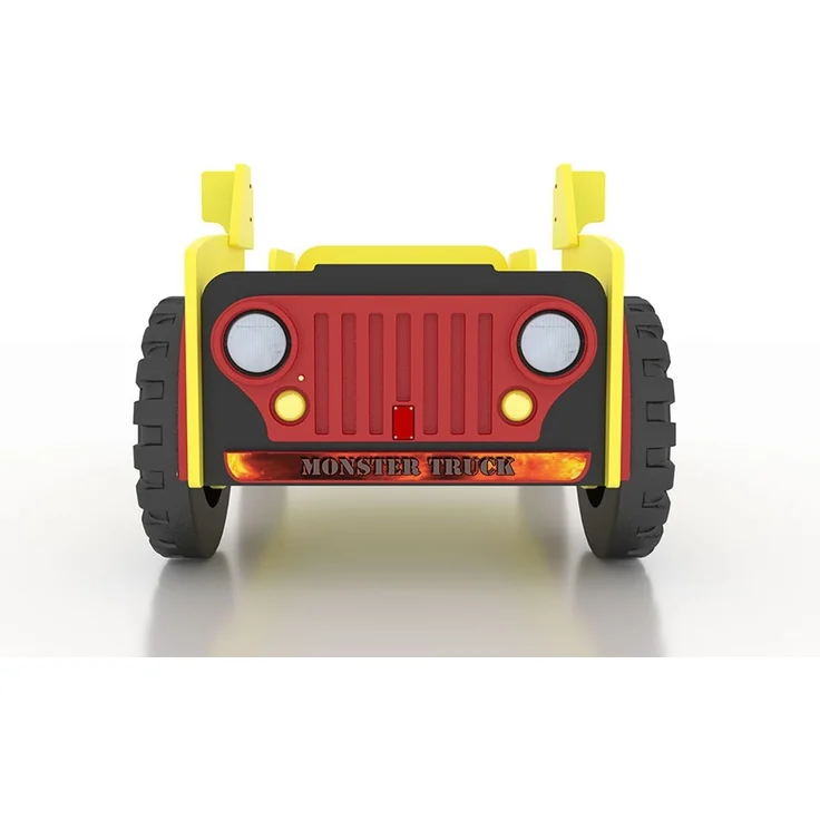 Autobett Monster Truck mit Matratze & Lattenrost – Bild 10
