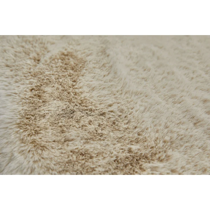 Andiamo Kunstfell Coste, beige, ca. 55 x 80 cm – Bild 2