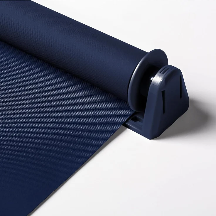 Verdunkelungsrollo Klemmfix ohne Bohren 30x210 cm Dunkelblau Verdunklungsrollo Fensterrollo Rollo Seitenzugrollo Klemmrollo für Fenster & Tür – Bild 3