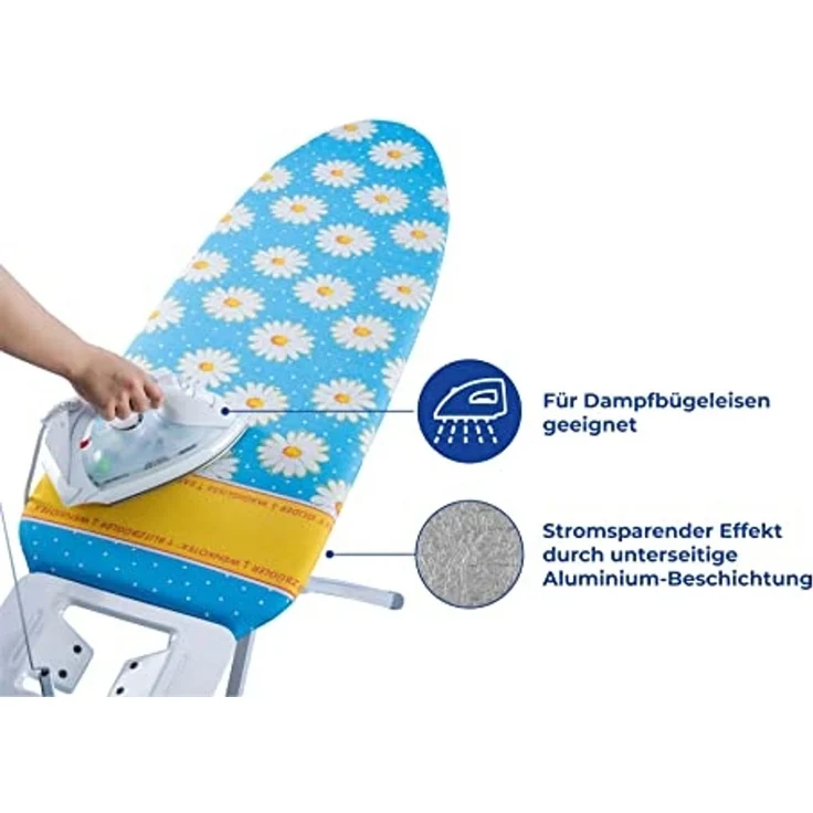 Maximex Bügelbrettbezug Margie, 128 x 54 cm, Blitzbügel-Zone – Bild 5