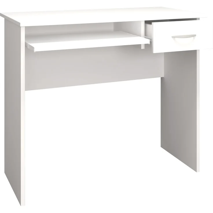 VCM Schreibtisch Arusa 918613 Weiß H. 75 x B. 85 x T. 50 cm – Bild 2