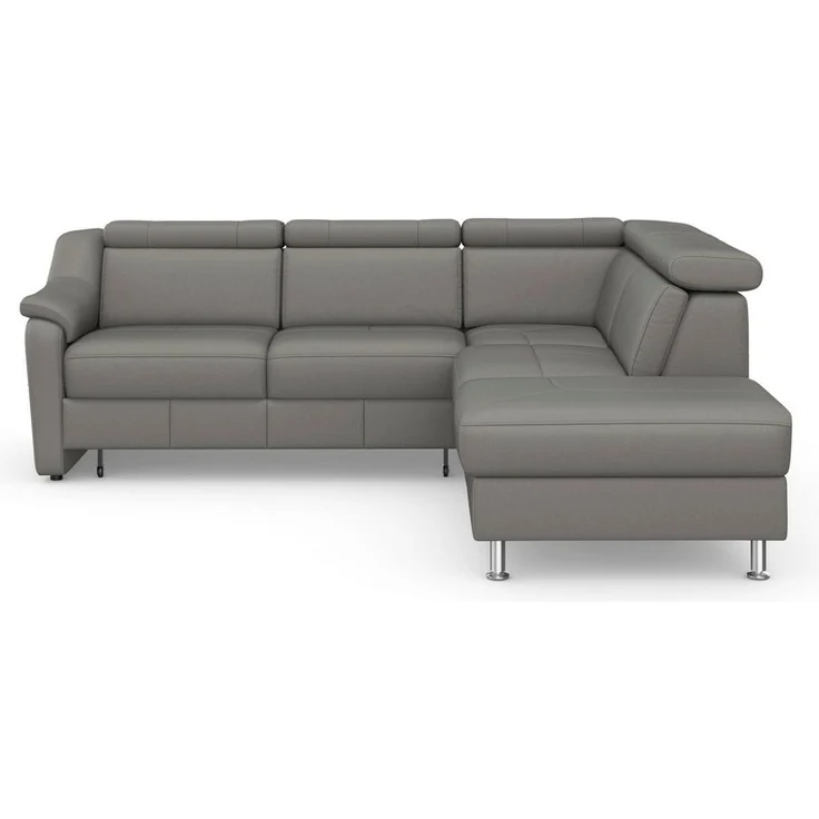 sit&more Ecksofa Freetown L-Form, inklusive Kopfteilverstellung und komfortablem Federkern – Bild 1