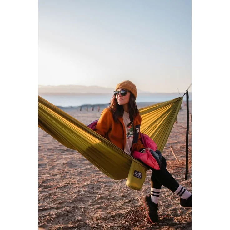 ENO TravelNest Hammock + Straps Combo Moss grün EN-TRN062 – Bild 7