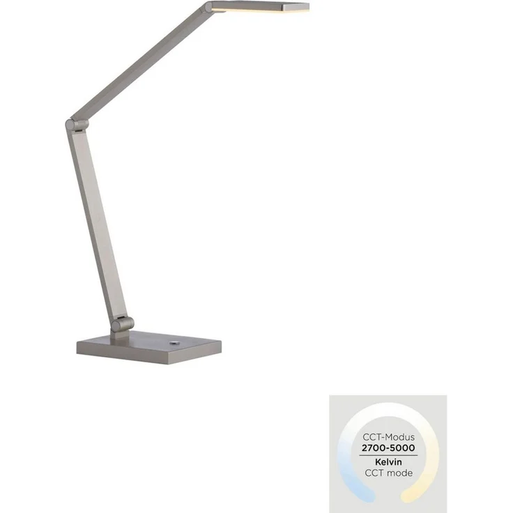 Paul Neuhaus LED Tischleuchte SAMSKY, Farbsteuerung, LED fest integriert, warmweiß - kaltweiß, Touchdimmer, CCT 2700-5000K, Memoryfunktion, Höhenverstellbar – Bild 2