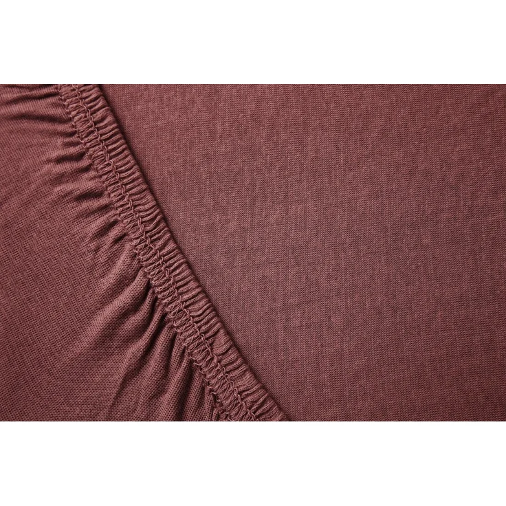 Hometex Premium Textiles Spannbettlaken Jersey Spannbettlaken 100% Baumwolle, Jersey, Gummizug: Rundumgummizug, Premium-Jersey Matratzenhöhe bis 23 cm – Bild 3