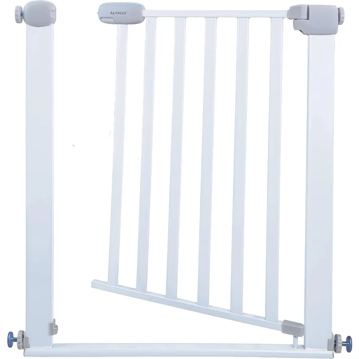 Absperrgitter Treppenschutzgitter weiß für 82-92cm Durchgang 77cm Hoch – Bild 4