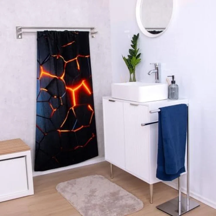 Herding Young Collection Badetuch 3D Effekt, Velours (1-St), hochfarbig bedruckt – Bild 2