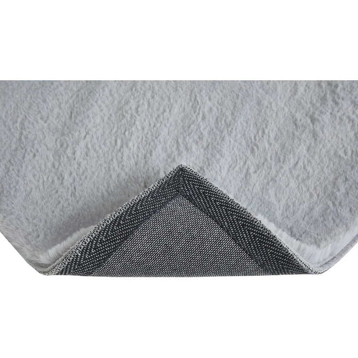 LUXOR living Teppich Loano 160 x 230 cm, Synthetikfaser, Grau – Bild 2