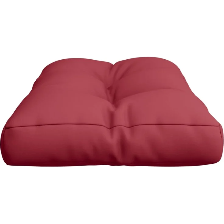 vidaXL Palettenkissen Weinrot 70 x 40 x 12 cm Stoff – Bild 5