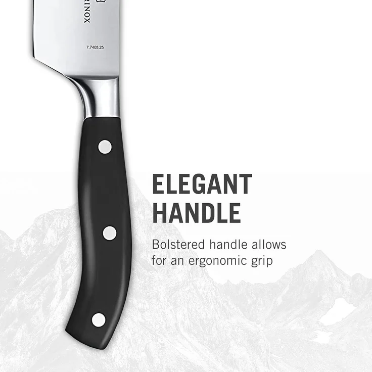 Victorinox Kochmesser geschmiedet Klinge 25 cm in Geschenkschachtel – Bild 4