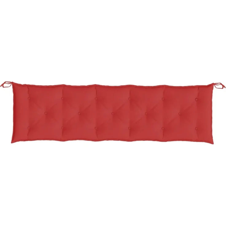 vidaXL Gartenbank-Auflagen 2 Stk. Rot 180x50x7 cm Oxford-Gewebe 361722 – Bild 5