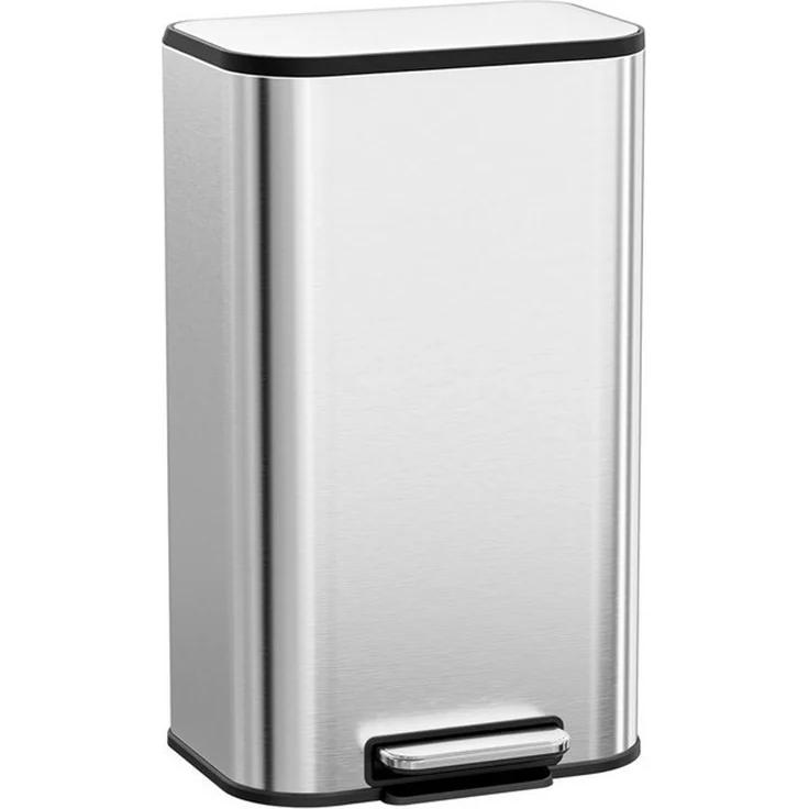 TLGREEN Mülleimer aus Stahl,Tretmülleimer mit Soft-Close Deckel,Tretmülleimer für Küche, Badezimmer – Bild 4