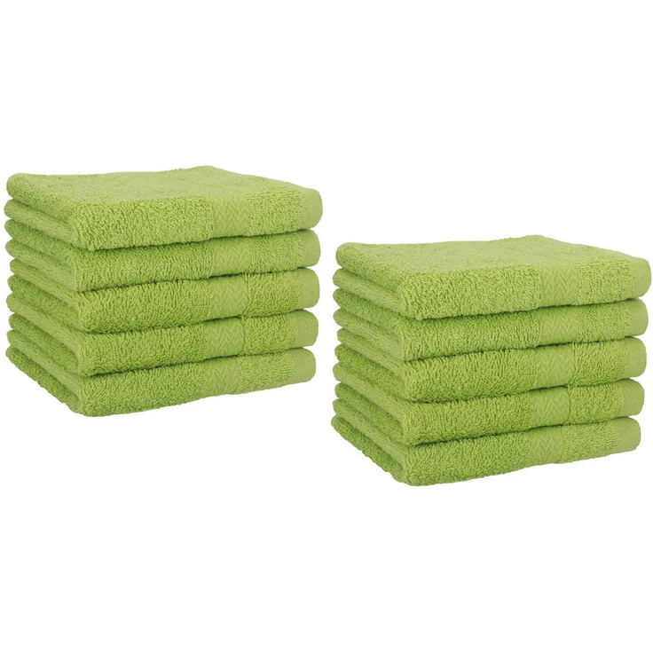 Betz Gästehandtücher 10 tlg. Gästehandtücher-Set PREMIUM 100 % Baumwolle 30x50cm, 100% Baumwolle (10-St)