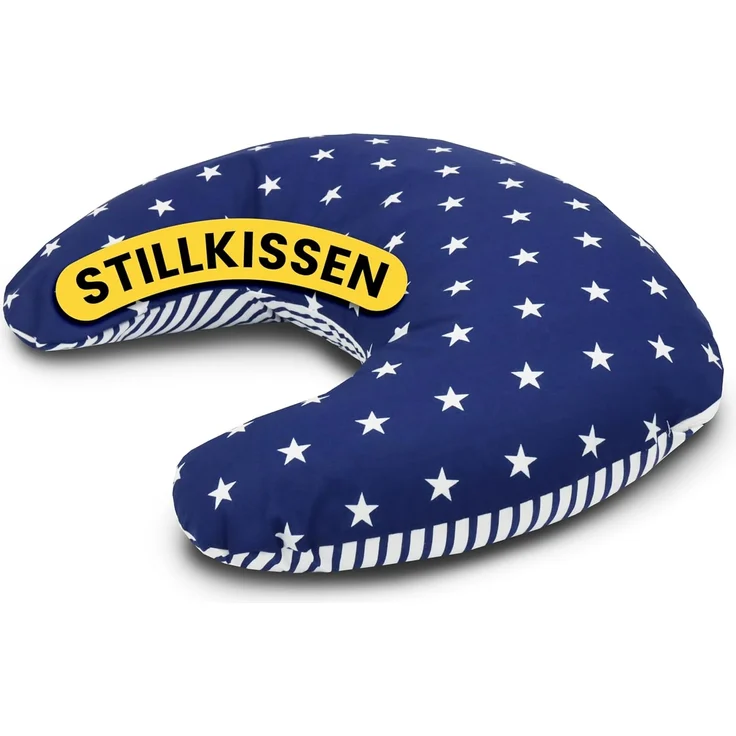 Amilian Stillkissen Lagerungskissen - Seitenschläferkissen - Stillkissen klein, Schwangerschaftskissen zum Schlafen, pregnancy pillow mit Füllung (60x42 cm), für Mütter und Babys – Bild 1