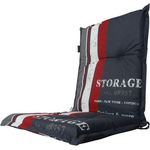 Madison G148 Niederlehner Gartenstuhl Auflagen Kissen 105x50x8cm grau