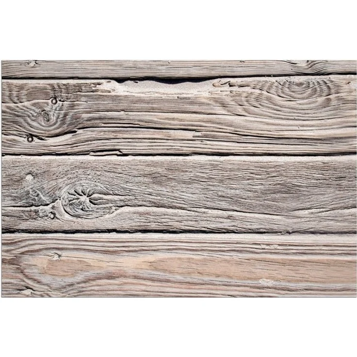 matches21 HOME & HOBBY Fußmatte Türmatte Vintage Holz Landhaus in 40x60 cm als Fussabtreter, rechteckig, Höhe: 5 mm, Rutschfester Türvorleger für innen als waschbare Schmutzfangmatte – Bild 3