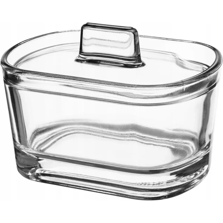 KADAX Zuckerdose, Zuckerdose mit Deckel, Zuckerbehälter aus Glas, elegant