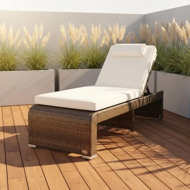 RS Trade Gartenliege Sonnenliege Monza – Bild 3