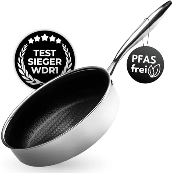 ONYX™ Hybride Sautépfanne 26 cm – Antihaft, PFAS-frei, für alle Herdarten, ofen- & spülmaschinenfest – Bild 6