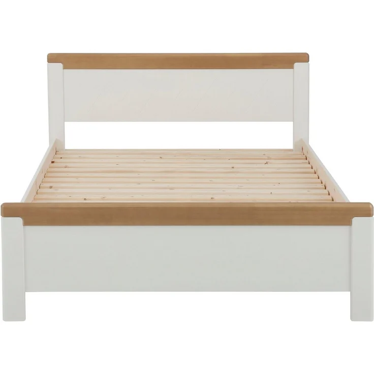 Home affaire Holzbett "CARITA", zertifiziertes Massivholz, im klassischen Landhausstil – Bild 3