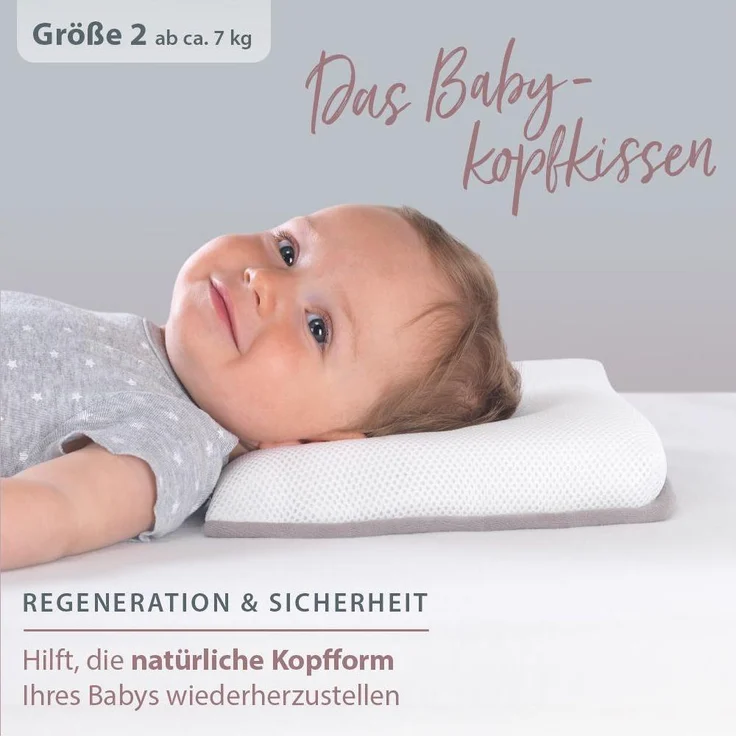 Theraline Babykopfkissen - Größe 2 - 24,5x23 cm – Bild 3