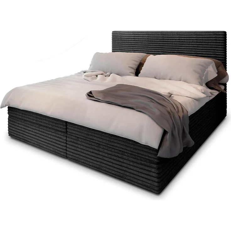 Masseno Boxbett PISA 180x200 cm mit Bonell Matratze und Topper