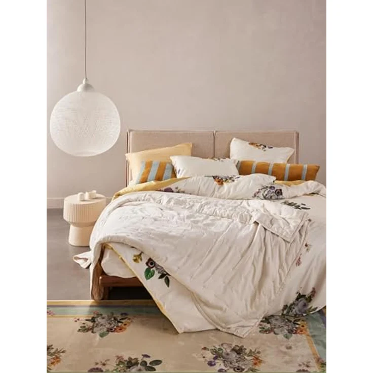 Essenza Bettwäsche Laurine, Satin, 3 teilig, mit floralem Muster – Bild 6