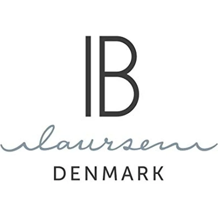 Wohndecke IB Laursen Plaid Creme Hellblau Streifen, Ib Laursen – Bild 7