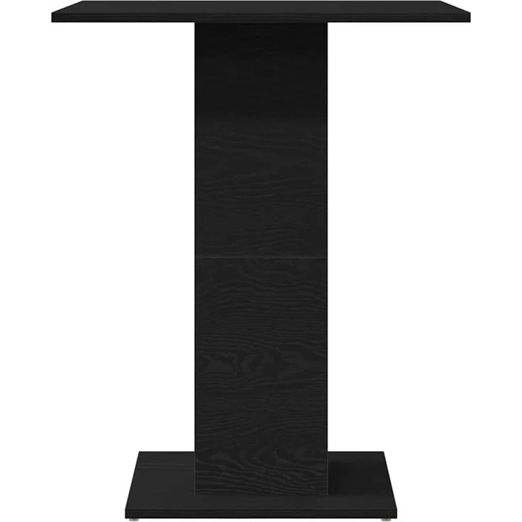 vidaXL Bistrotisch Schwarze Eiche 60x60x75 cm Holzwerkstoff 862494 – Bild 5