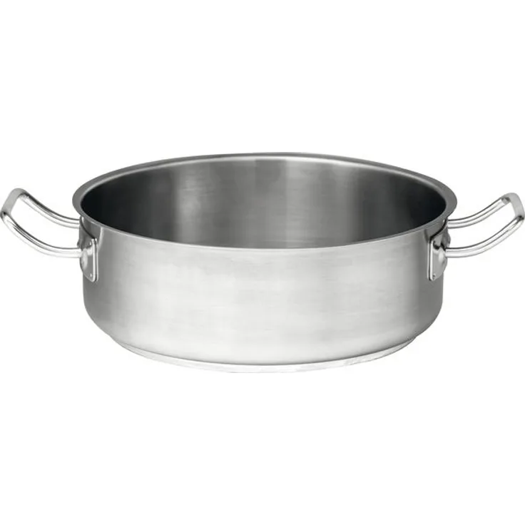ILIOS Kochkunst Bratentopf, Inhalt: 18,00 Liter, Höhe: 145 mm, ø: 400 mm
